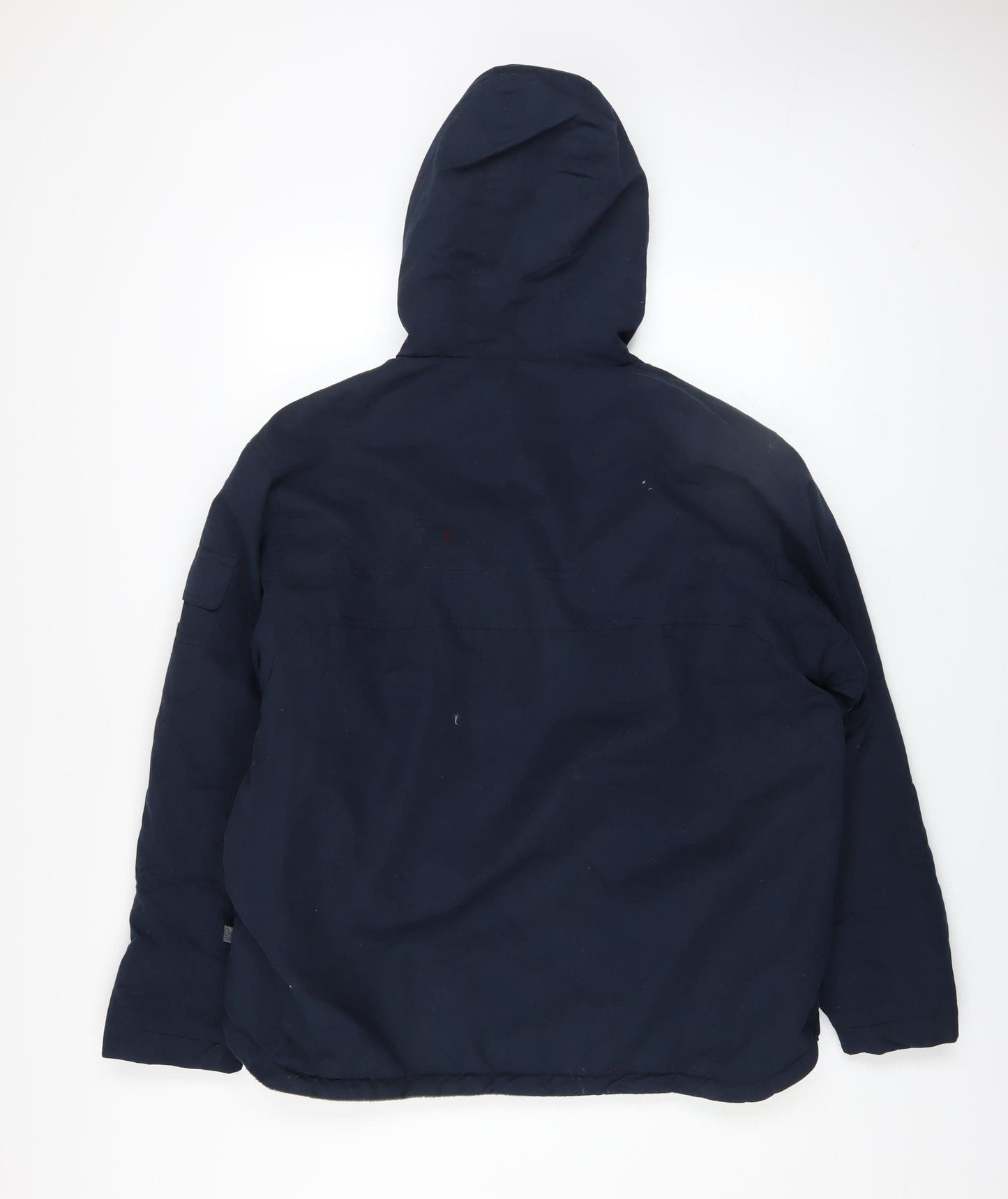 Admiral Boys Blue Hooded Puffer Jacket 13 Years Water Resistant Winter Coat
