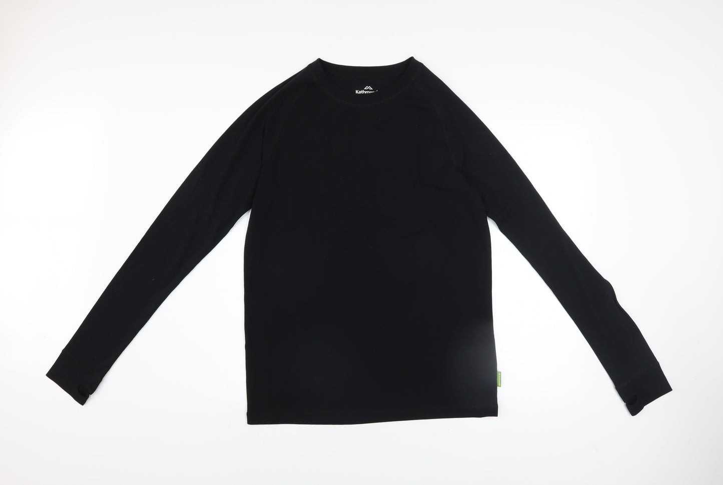 Kathmandu Men's Black Long Sleeve Polyester Casual Top Size L