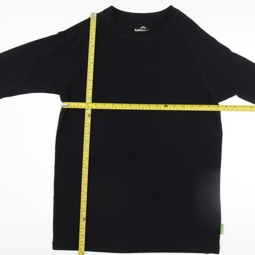 Kathmandu Men's Black Long Sleeve Polyester Casual Top Size L