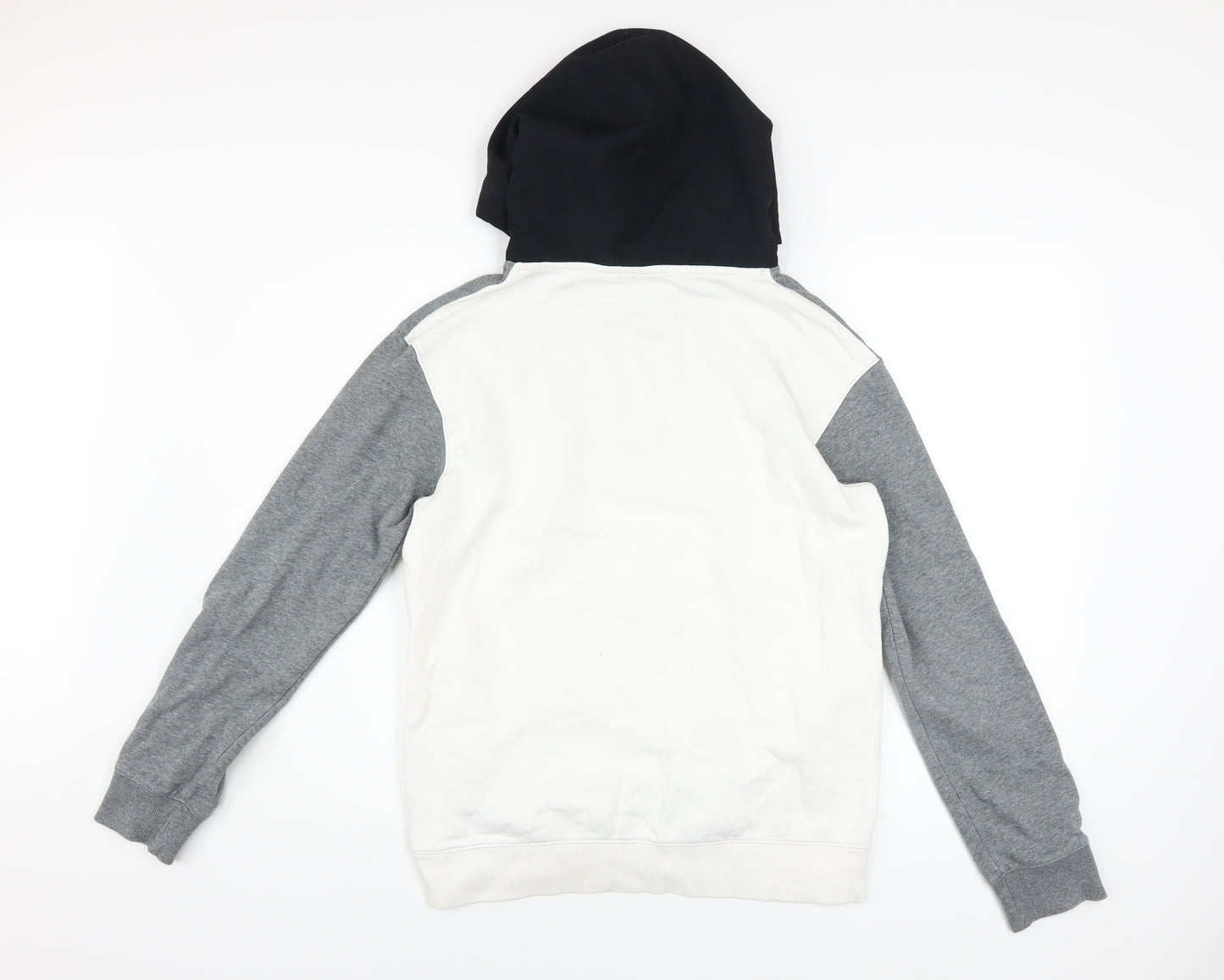 Under Armour Teens Grey Pullover Hoodie YXL Cotton Blend Sportswear