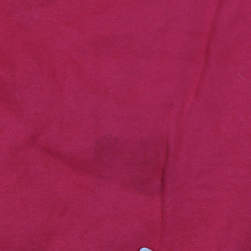 Primark Disney Stitch Girls Red Christmas Pullover Sweatshirt 11 Years