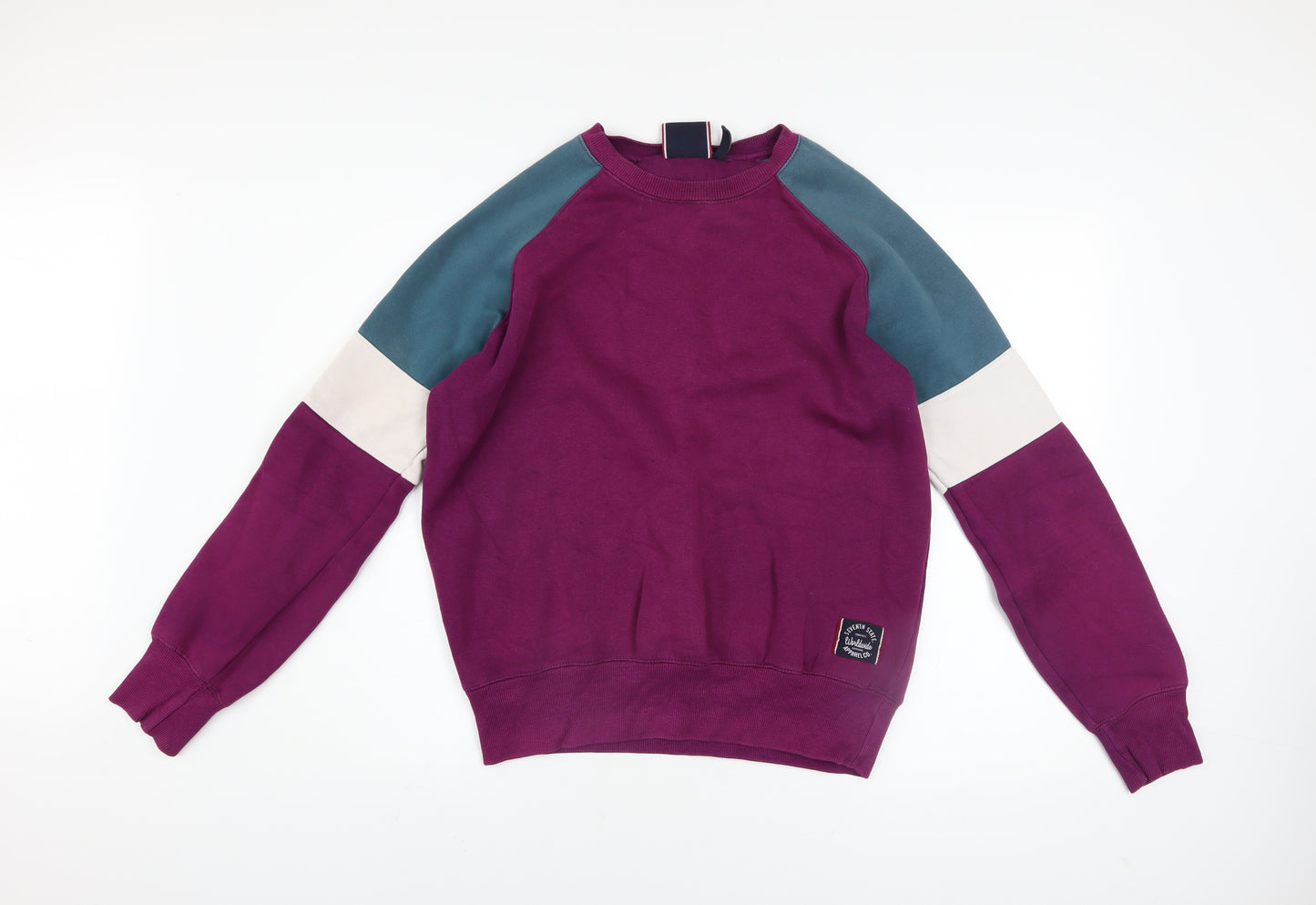 Seventh State Men’s Multicoloured Pullover Sweatshirt Medium