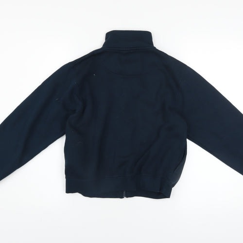 Diadora Women's Blue Size 12 Track Jacket Full Zip Activewear