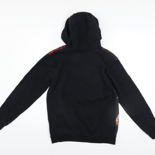 George Boys Star Wars Black Pullover Hoodie 13-14 Years Graphic Fleece