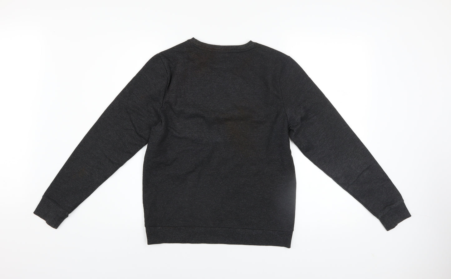Next Boys Black Minecraft Pullover Sweatshirt 13 Years Regular Fit