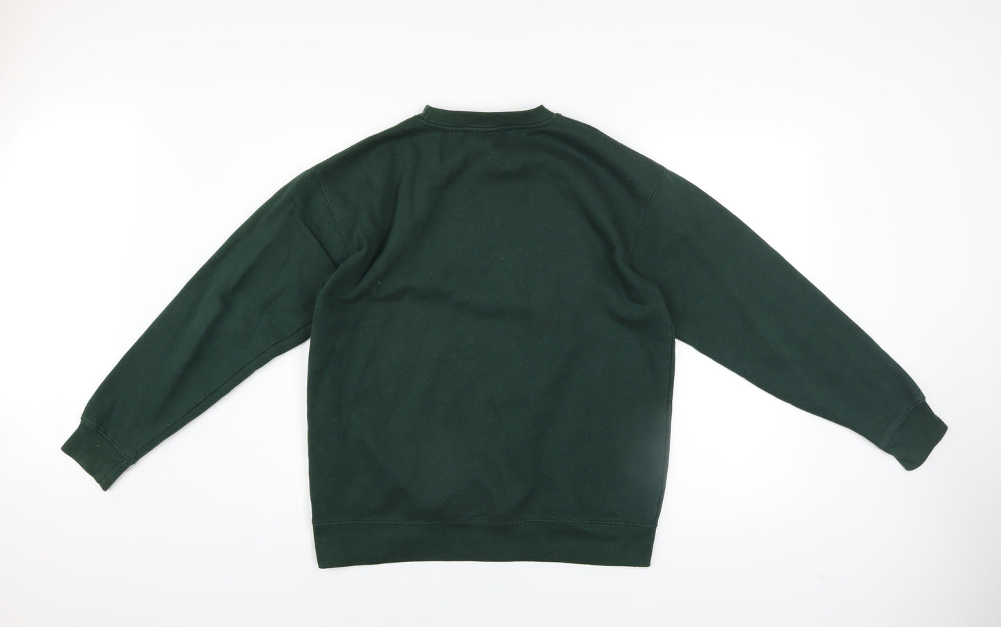 JPT Men’s Green University of Alberta Fleece Pullover Sweatshirt Size M