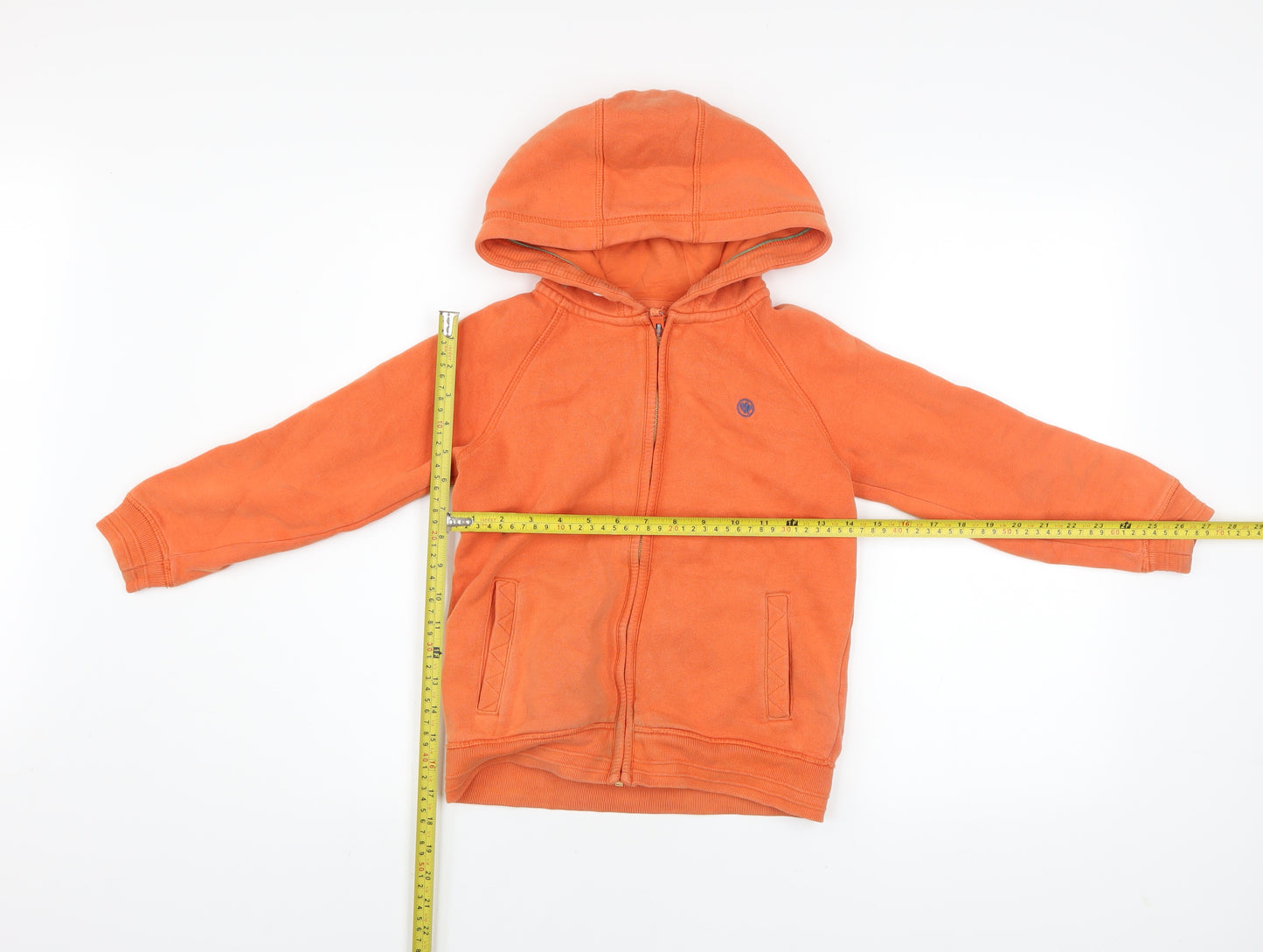 FatFace Boys Orange Tiger Full Zip Hooded Sweatshirt 7-8 Years