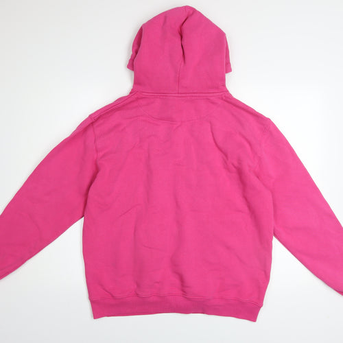 Acti Life Women's Pink Pullover Hoodie Large Cotton Blend