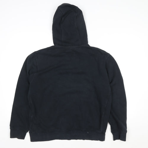 Nike Men's Black Pullover Hoodie M Sports Fleece Sweatshirt