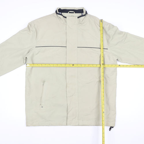 Greenwoods Men’s Beige 42 Regular Casual Full Zip Jacket