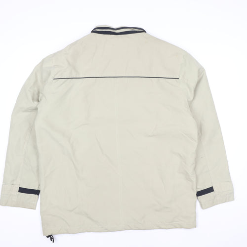 Greenwoods Men’s Beige 42 Regular Casual Full Zip Jacket