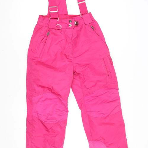 Weatherproof 32 Degrees Girls Pink 10-12 Years Waterproof Snow Pants
