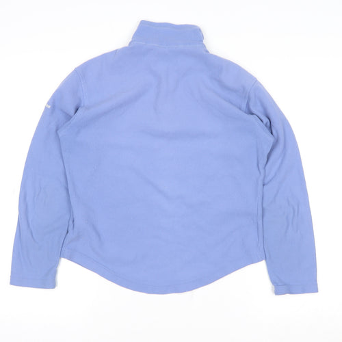 Berghaus Womens Blue Fleece 1/2 Zip Pullover Sweatshirt Size 10
