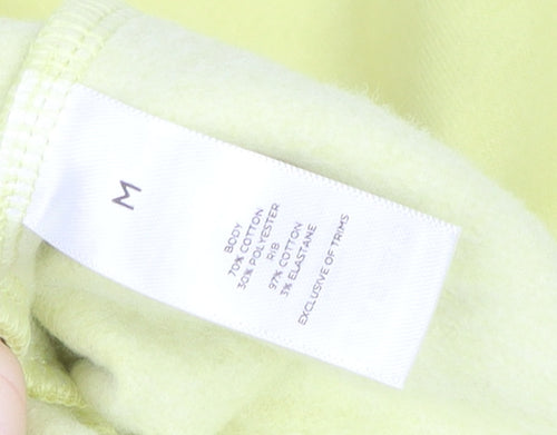 Reaktiv x Oti Mabuse Yellow Crew Neck Pullover Sweatshirt Women's M