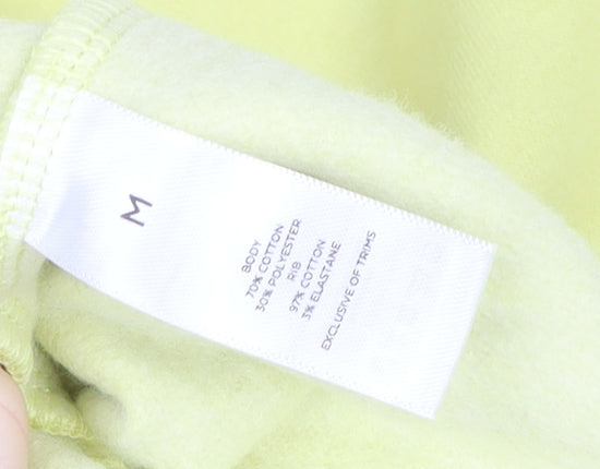Reaktiv x Oti Mabuse Yellow Crew Neck Pullover Sweatshirt Women's M