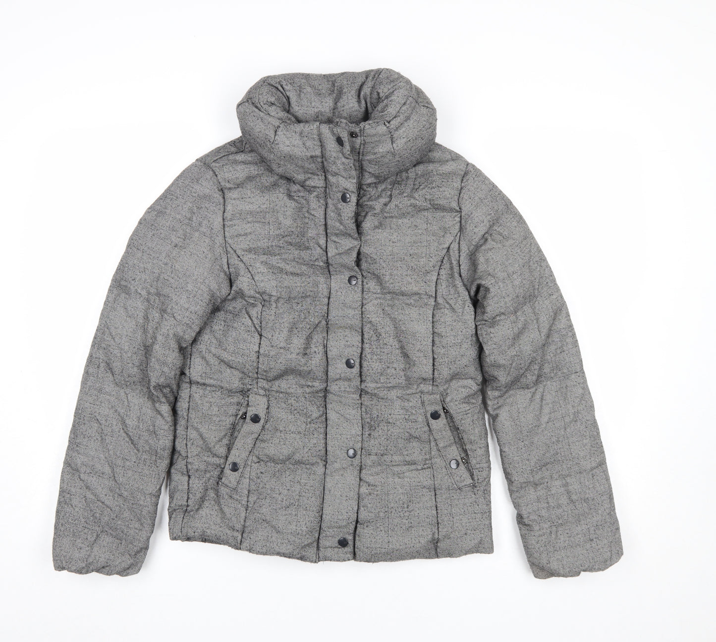 Gap Mens Grey XS Puffer Jacket Lightweight Winter Coat
