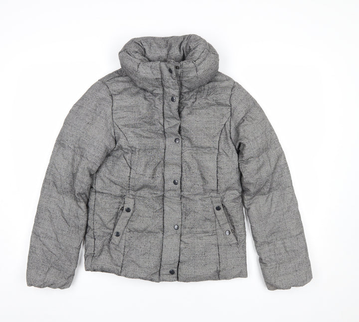 Gap Mens Grey XS Puffer Jacket Lightweight Winter Coat