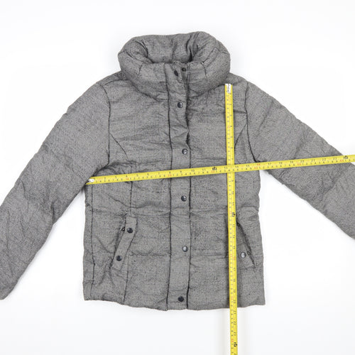 Gap Mens Grey XS Puffer Jacket Lightweight Winter Coat