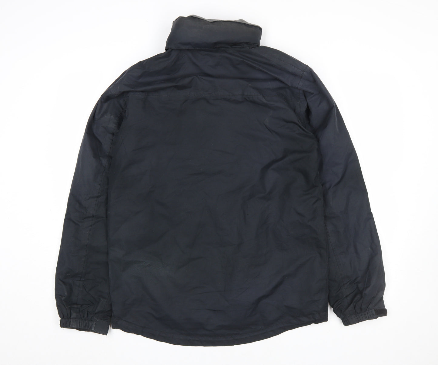 Peter Storm Mens Black Waterproof Rain Jacket Size S Outdoor Coat