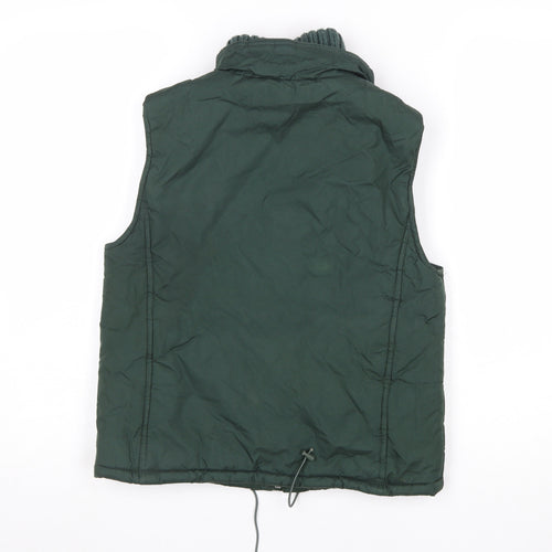 Editions Green Women's Size 12 Padded Bodywarmer Waistcoat