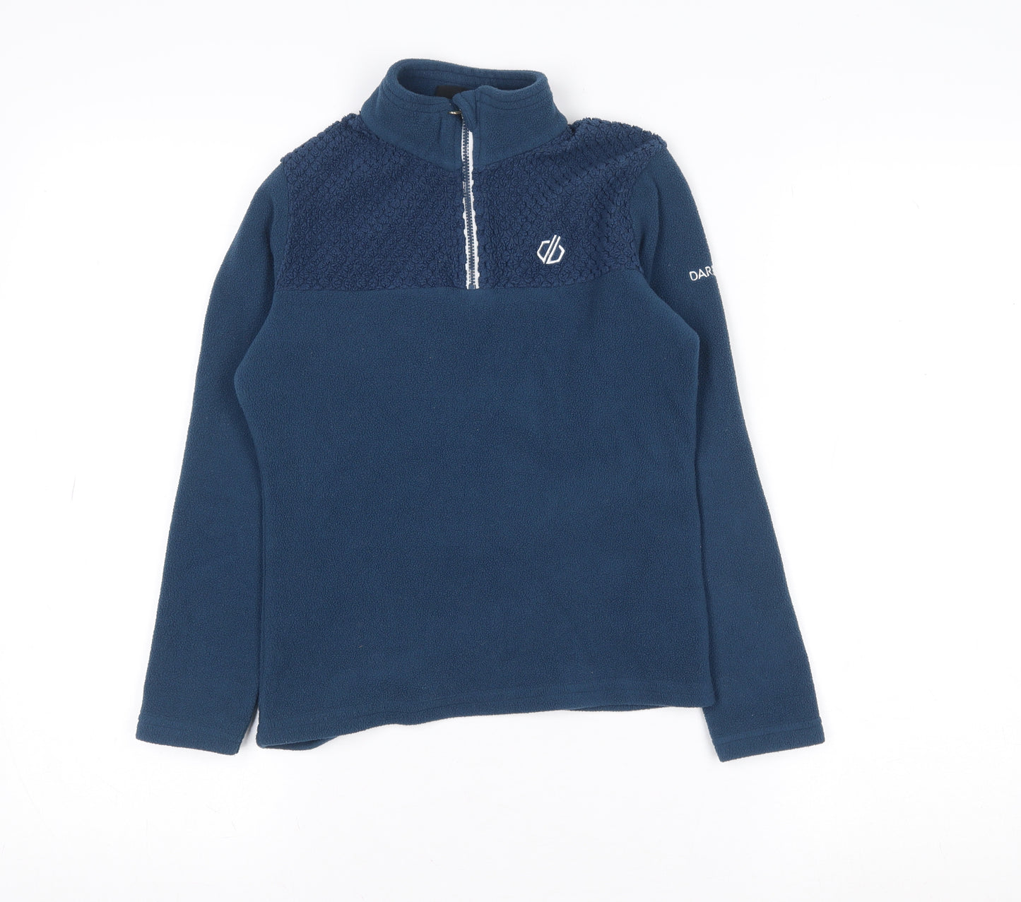 Dare 2B Boys Blue Fleece 1/4 Zip Pullover Sweatshirt 9-10 Years