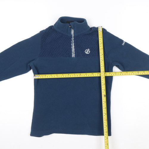 Dare 2B Boys Blue Fleece 1/4 Zip Pullover Sweatshirt 9-10 Years