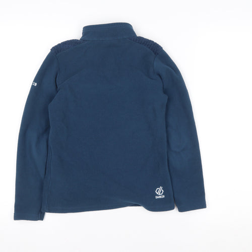 Dare 2B Boys Blue Fleece 1/4 Zip Pullover Sweatshirt 9-10 Years
