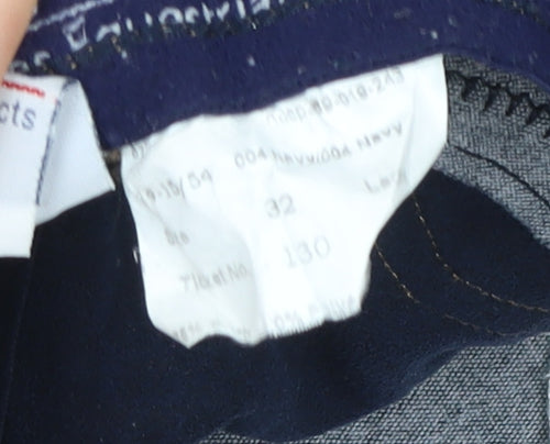 Shires Womens Blue 32 Riding Jodhpur Trousers Stretch Cotton