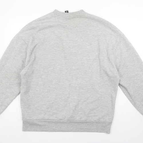 Ivy Park Unisex Grey Crew Neck Pullover Sweatshirt M Regular Fit