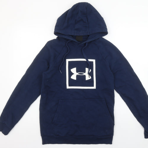 Under Armour Men's Blue XS Pullover Hoodie Fleece Sportswear