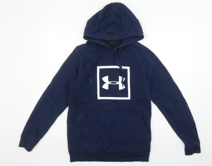 Under Armour Men's Blue XS Pullover Hoodie Fleece Sportswear