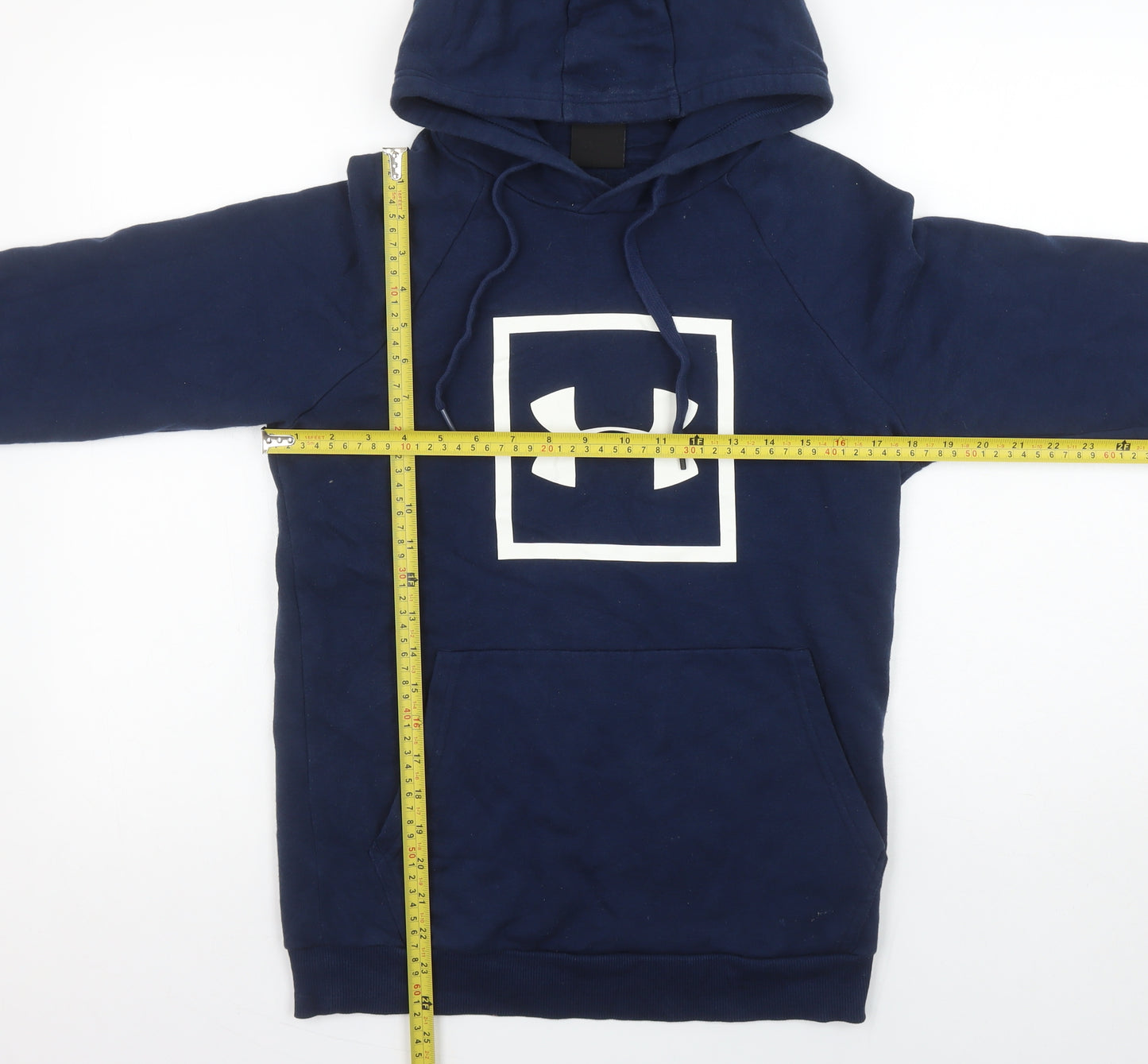 Under Armour Men's Blue XS Pullover Hoodie Fleece Sportswear