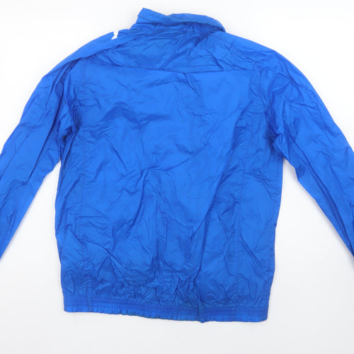 Puma Boys Blue Track Jacket Size 14 Years Lightweight Full Zip Sports Top