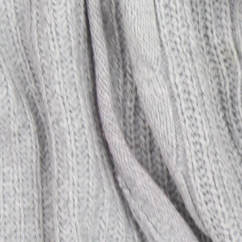 Hollister Women’s Grey Cable-Knit Open Front Cardigan XS