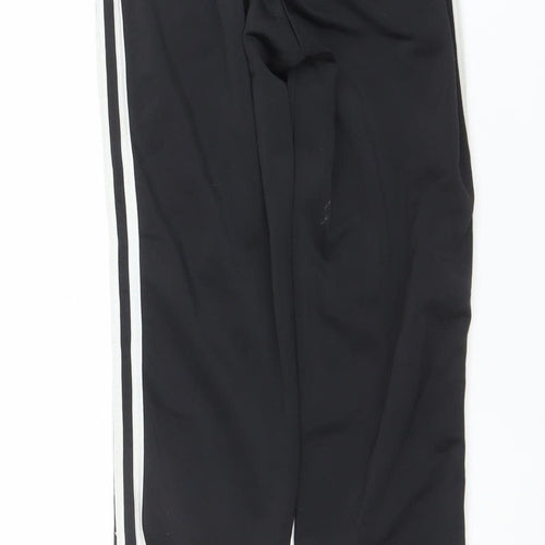 Adidas Boys Black 11-12 Years Track Pants – Quick Dry Sports Trousers
