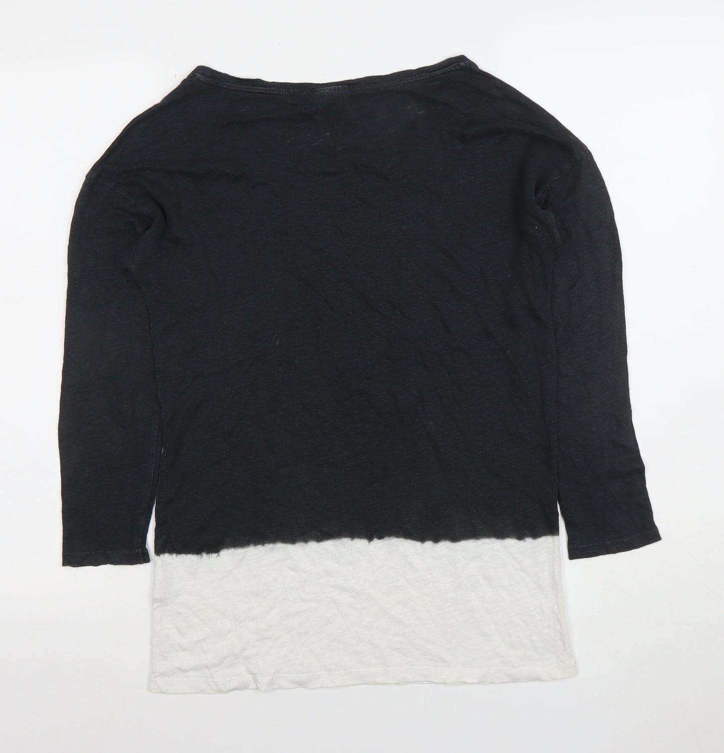 Hartford Women's Multicoloured Linen Long Sleeve T-Shirt Size S