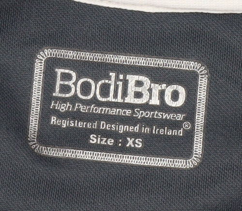 BodiBro Men's Blue XS 1/4 Zip Athletic Sweatshirt Sports Top