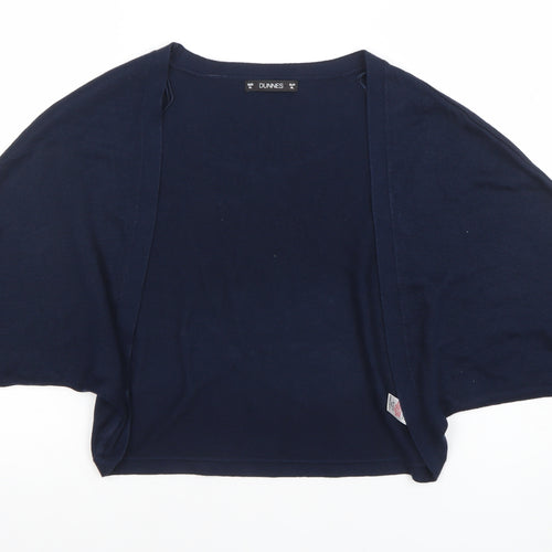 Dunnes Women’s Blue Lightweight Shrug Cardigan XL Relaxed Fit