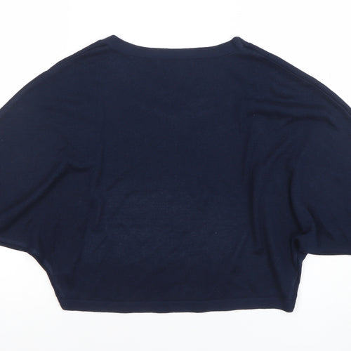 Dunnes Women’s Blue Lightweight Shrug Cardigan XL Relaxed Fit