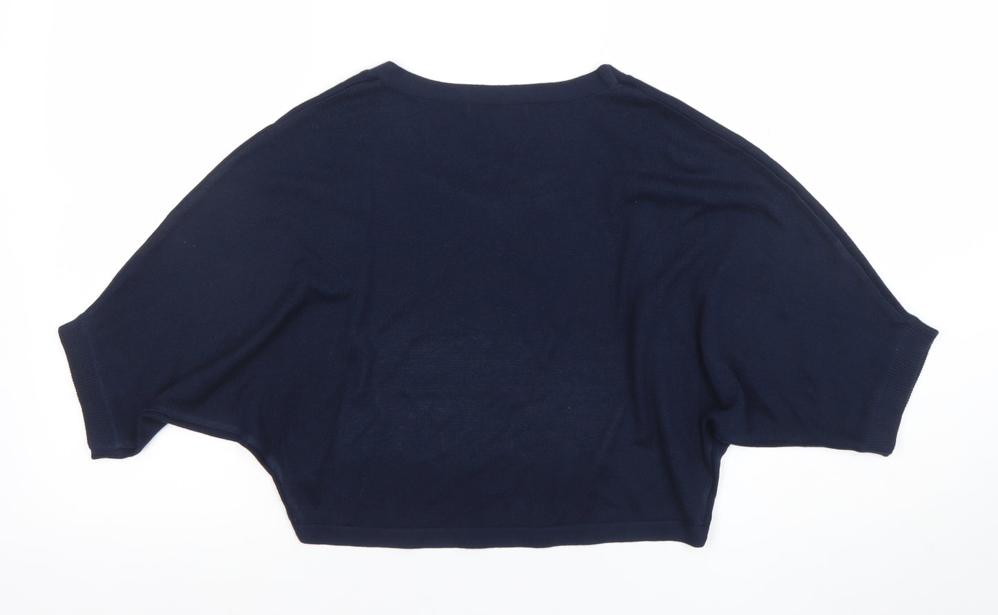 Dunnes Women’s Blue Lightweight Shrug Cardigan XL Relaxed Fit