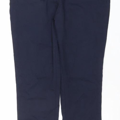 Savida Women's Blue Slim Fit Ankle Zip Jeans Size 12