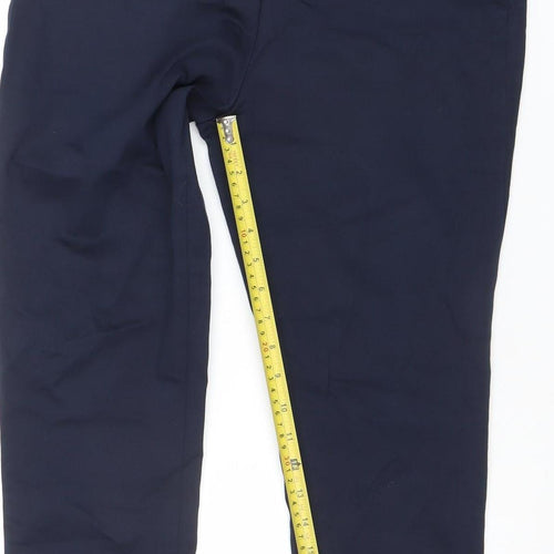 Savida Women's Blue Slim Fit Ankle Zip Jeans Size 12