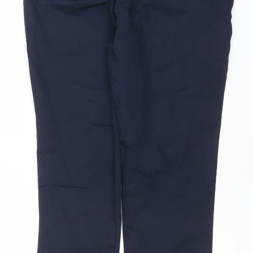 Savida Women's Blue Slim Fit Ankle Zip Jeans Size 12