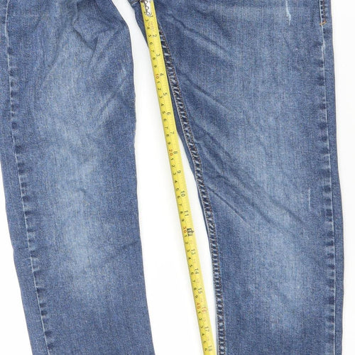 Tom Tailor Denim Men's Blue Slim Straight Jeans Medium Wash 32/34