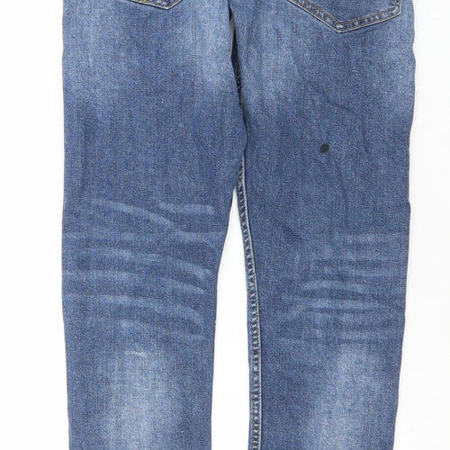 Tom Tailor Denim Men's Blue Slim Straight Jeans Medium Wash 32/34