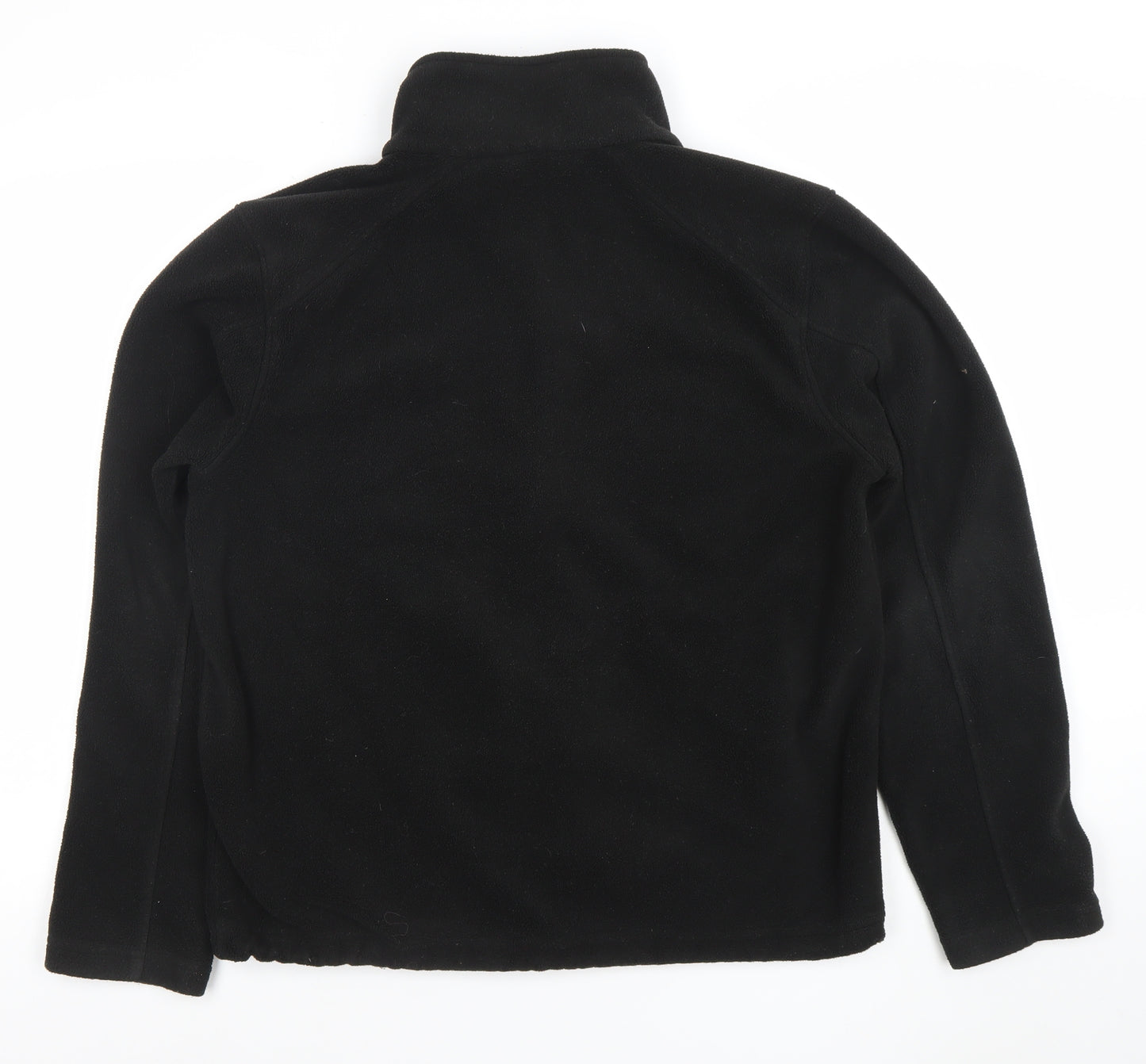 Regatta Men’s Black Fleece Full Zip Jacket Size M Outdoor Hiking