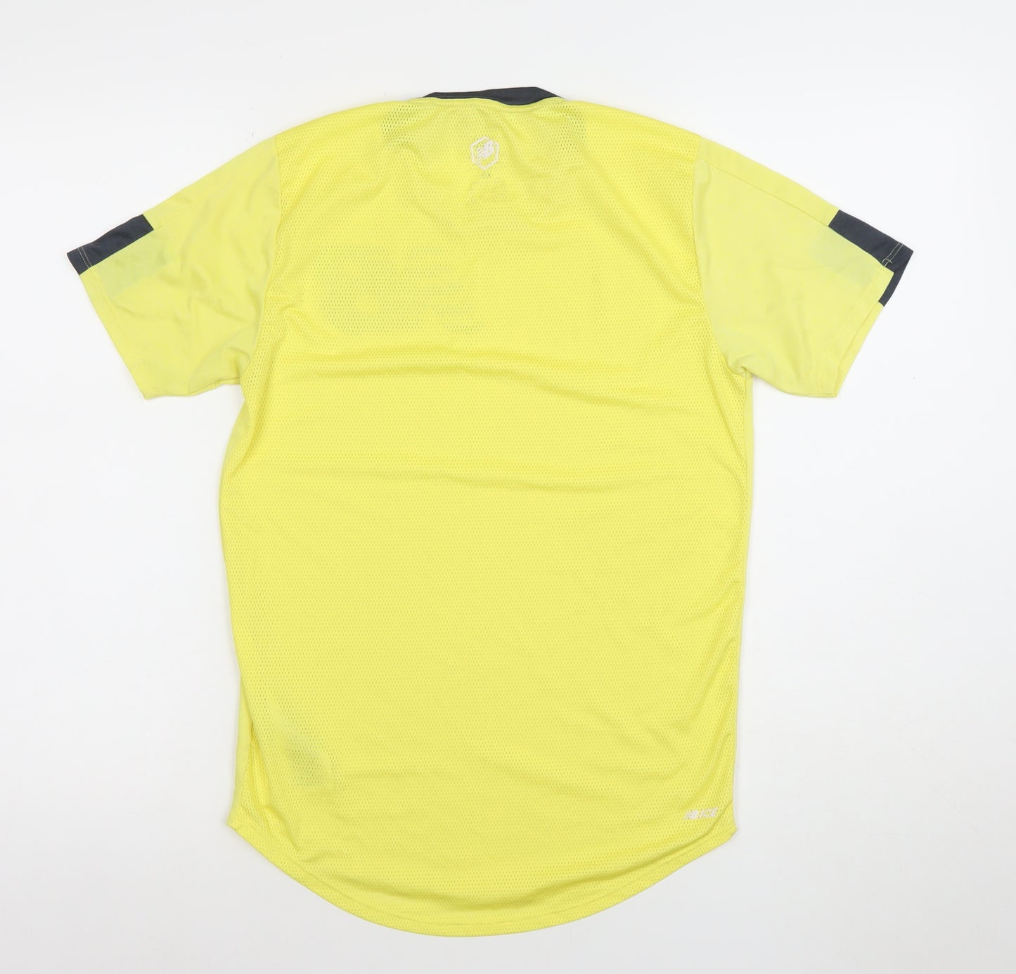 New Balance Men's Yellow XS Athletic Running T-Shirt