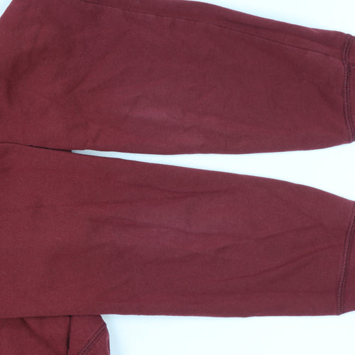 Champion Men's Red Crew Neck Pullover Sweatshirt Size S