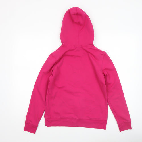 GAP Womens Pink Pullover Hoodie XS Cotton Blend Casual Sweatshirt