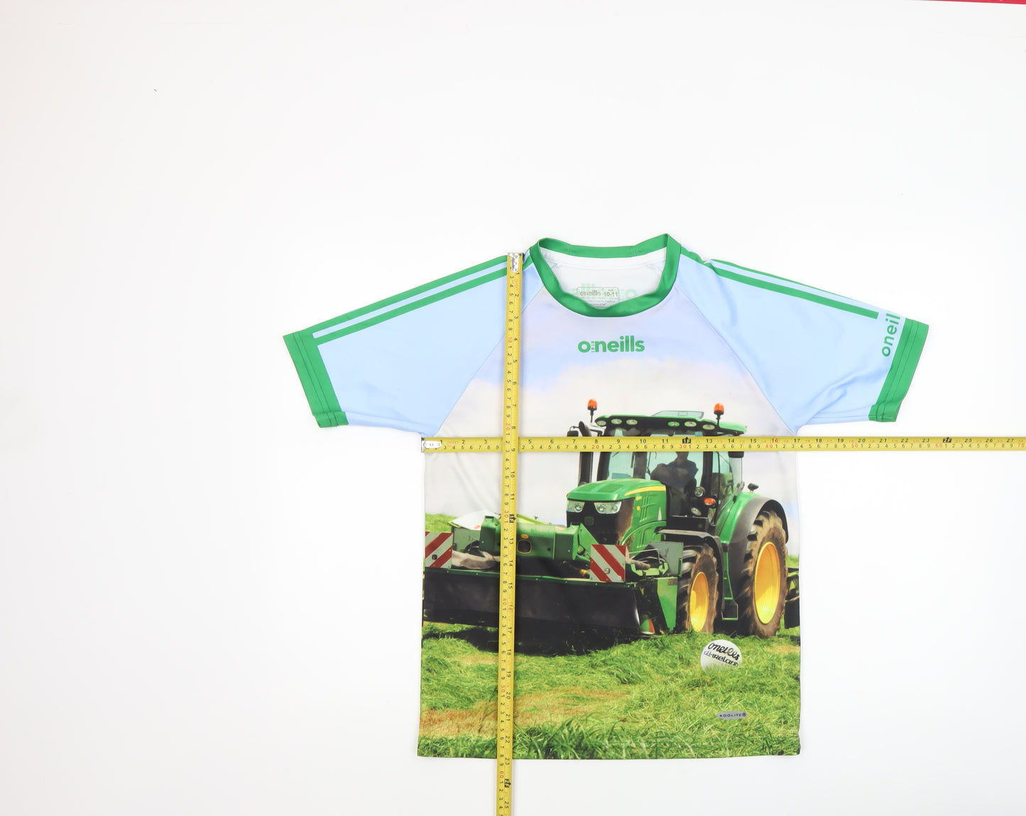 O'Neills Boys Multicoloured 10-11 Years Tractor Graphic Polyester T-Shirt